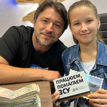 10-year-old Valeriia donated 21,000 hryvnias to the Serhii Prytula Charitable Fund for the needs of the Armed Forces