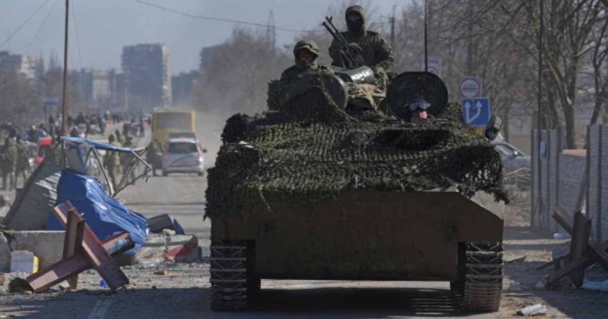 У тимчасово окупованому Маріуполі збільшилась кількість російських військових