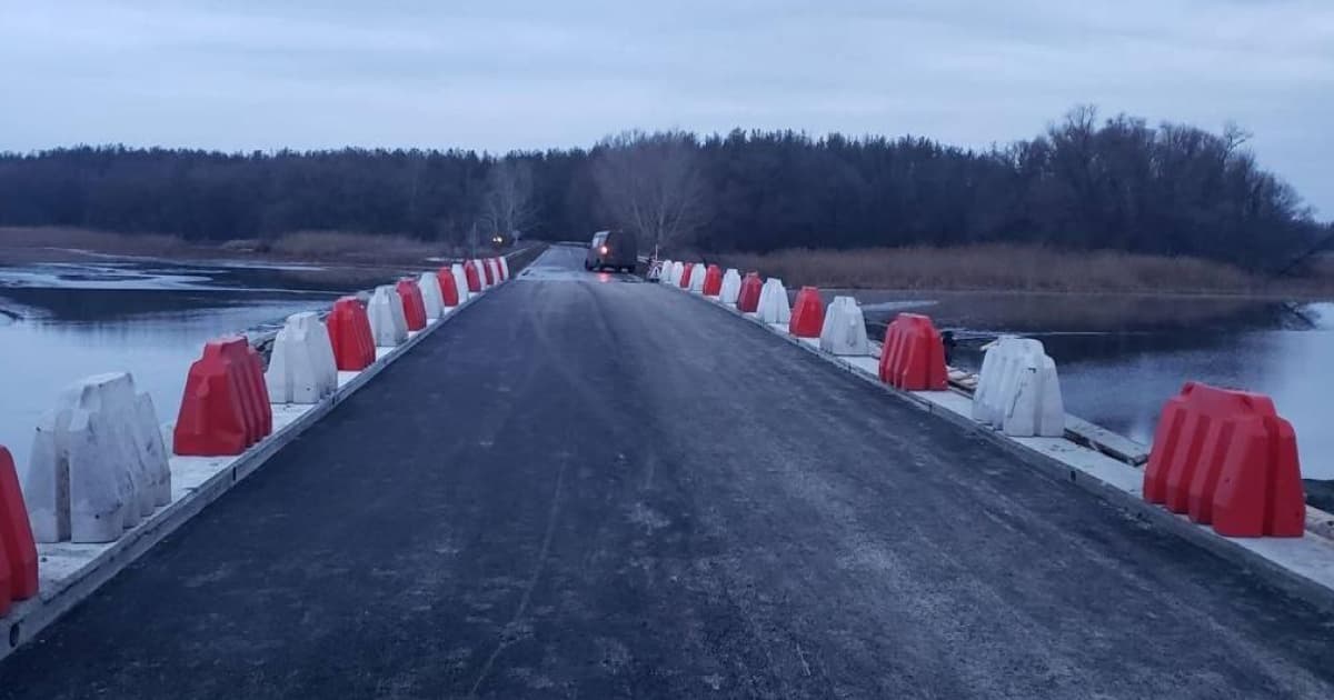 На Харківщині відновили міст в Чугуївському районі