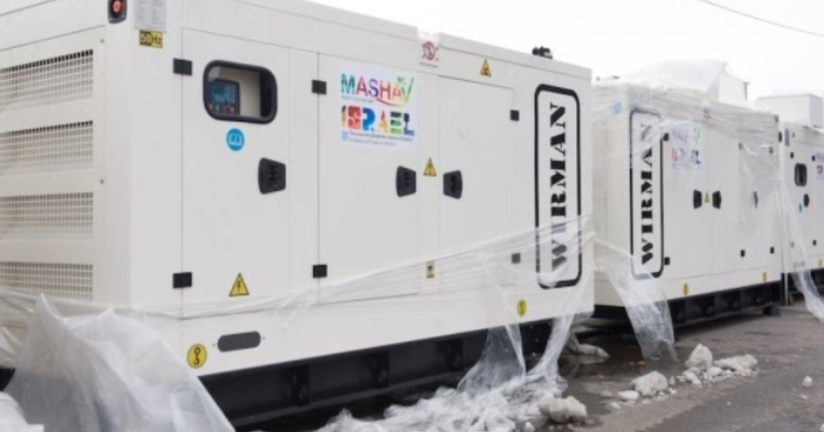 In December, Ukraine received about 5,000 generators from partner countries and international organizations