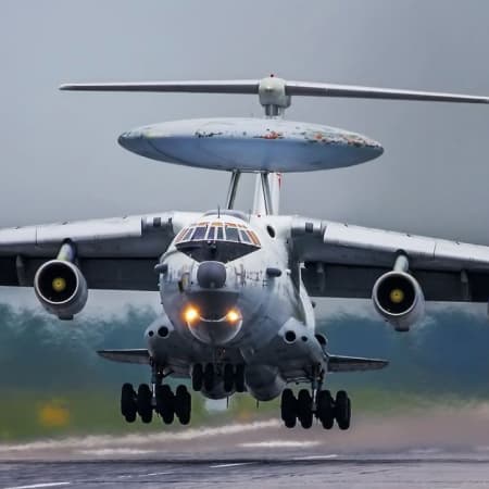 The damaged Russian A-50 aircraft may have flown from Belarus to Taganrog for repairs