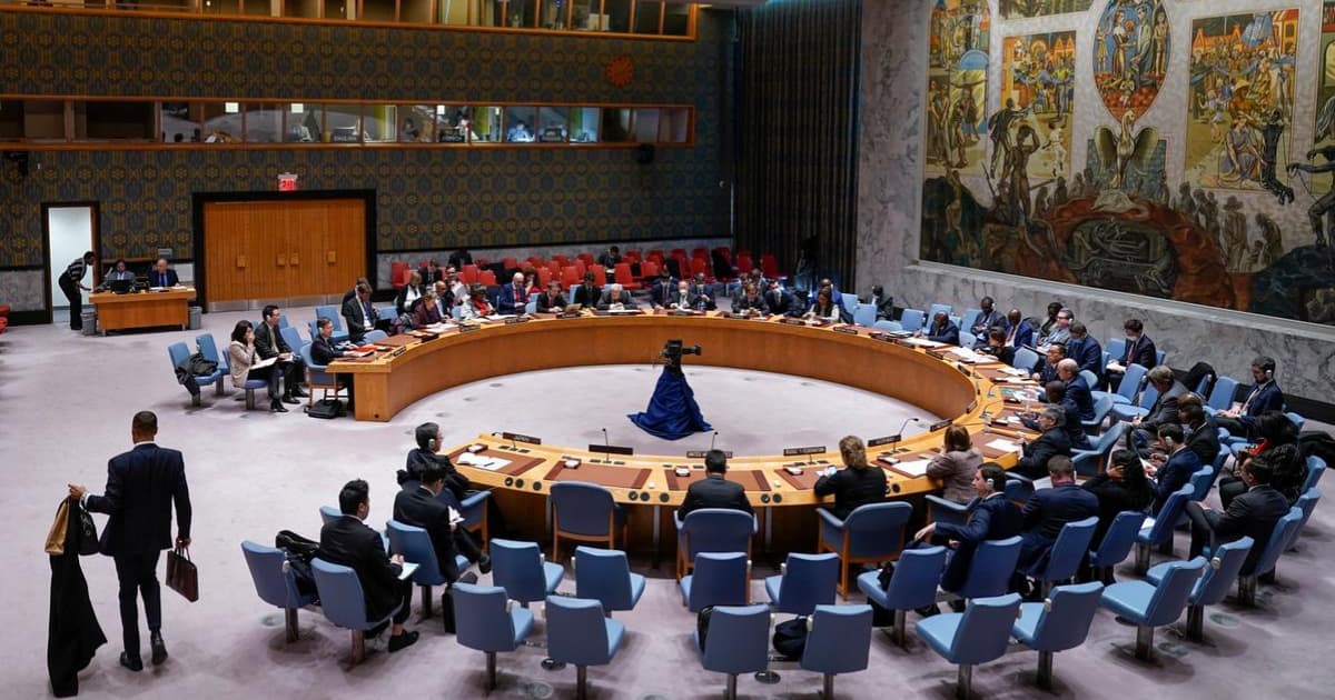 Russia takes over the presidency of the UN Security Council from April 1