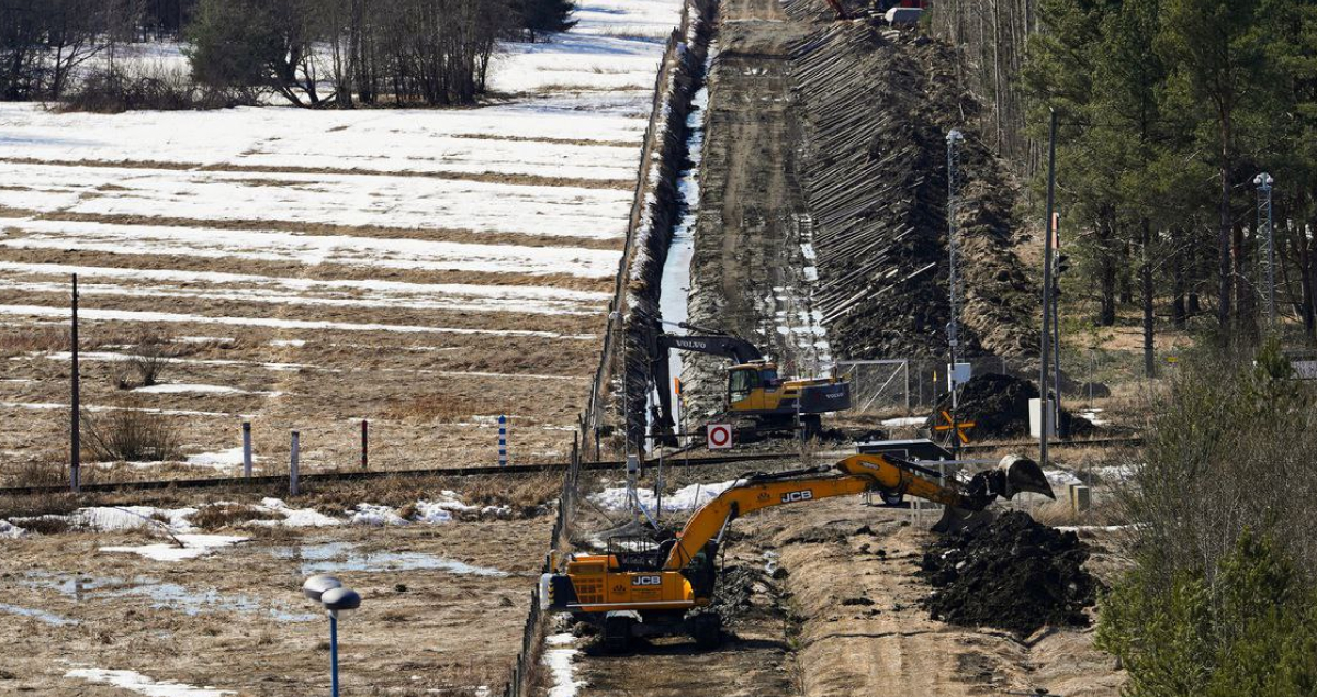 Фінляндія розпочала будівництво загорожі на кордоні з Росією