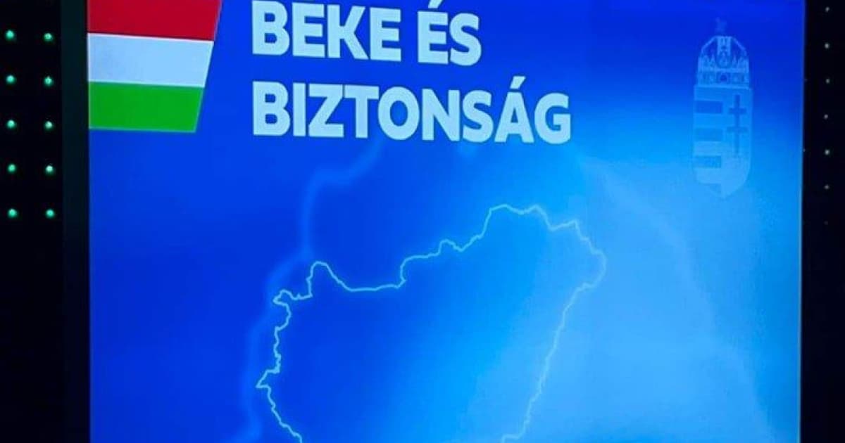 During the Hungarian Prime Minister's party meeting, officials spoke against a map that included regions of other countries — Romanian MEP Vlad Gheorghe