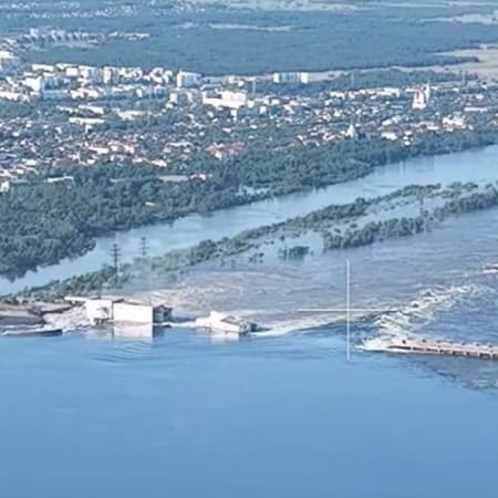 Підрив на Каховській ГЕС є додатковою загрозою для тимчасово окупованої Запорізької АЕС — Енергоатом