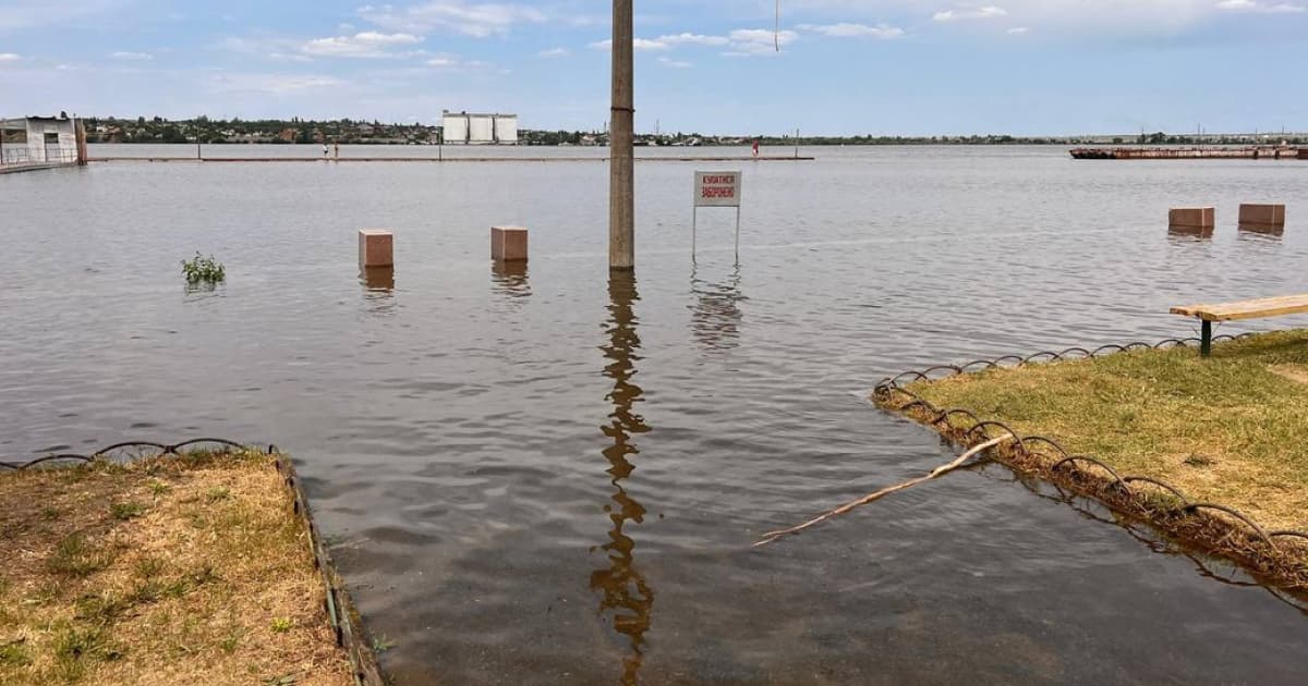 Water levels in Kherson and Mykolaiv regions keep falling