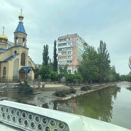 На правому березі Дніпра підтопленими залишаються Херсон, Новогрєднєво та Благодатівка