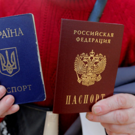 Russians continue to force passport issuance in the temporarily occupied Enerhodar in the Zaporizhzhia region