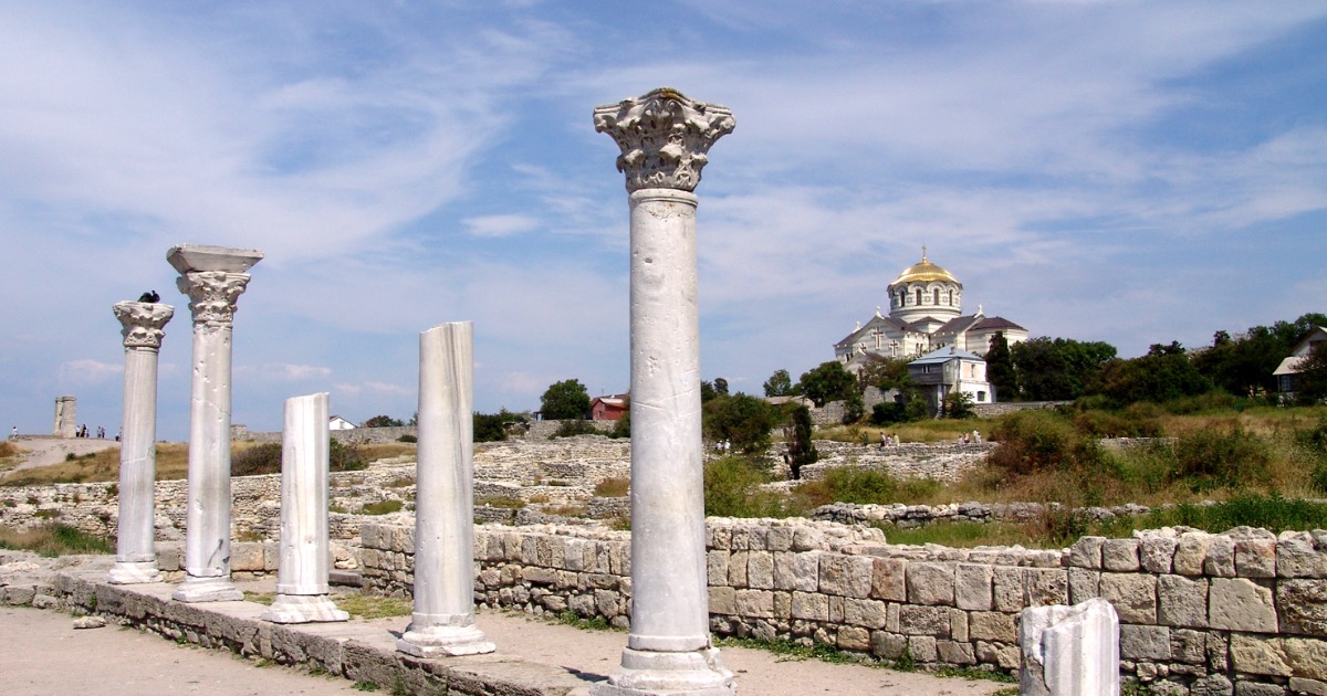 Russians are building an amphitheatre on the territory of Chersonesos Tavriya in the temporarily occupied Qirim