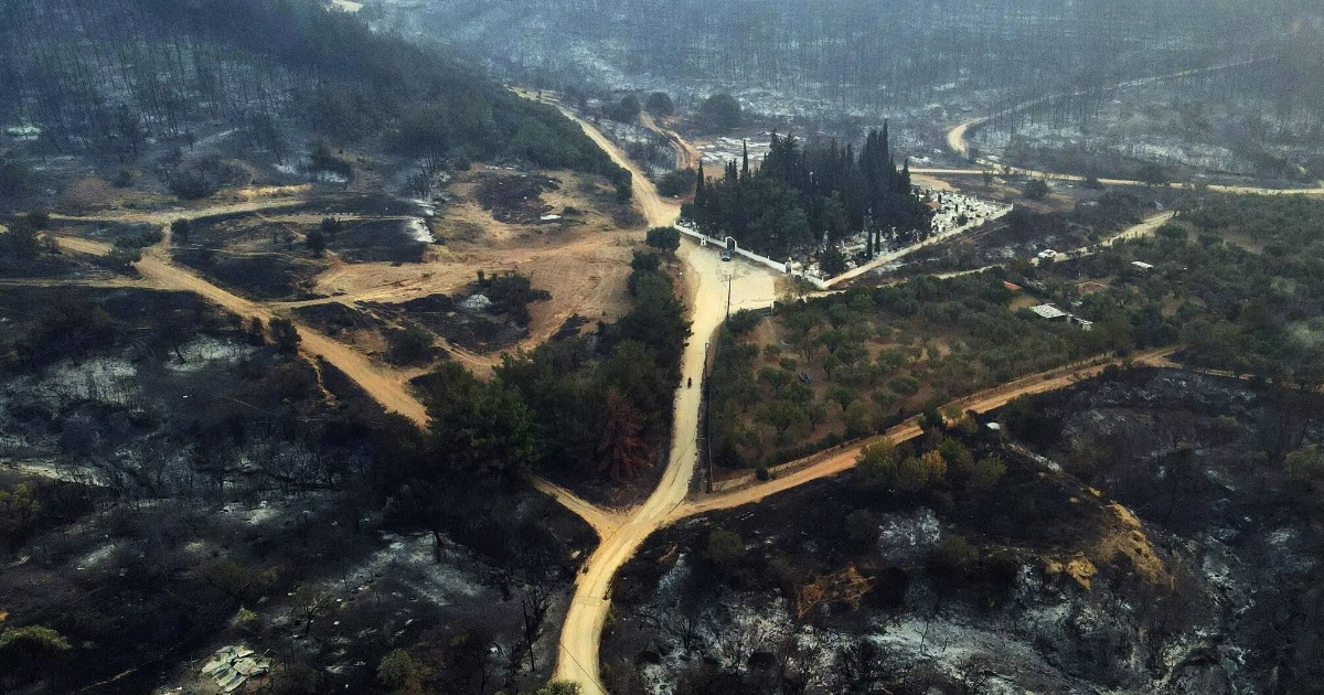 Firefighters recover bodies of 18 people who may be migrants in northern Greece