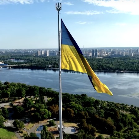 National flag raised in Kyiv to mark National Flag Day of Ukraine