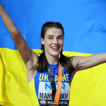 Українка Ярослава Магучіх стала чемпіонкою світу зі стрибків у висоту