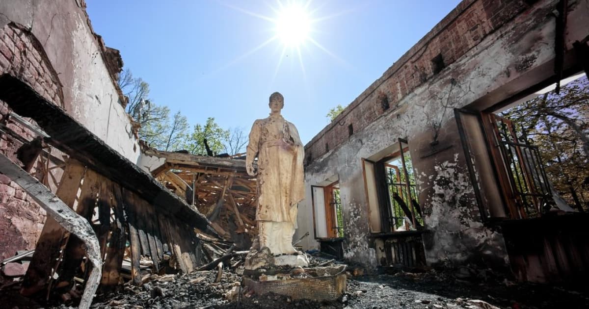 In Ukraine, 1624 objects of cultural infrastructure were damaged by Russian shelling