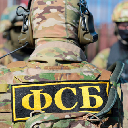 Employees of the Russian FSB leave temporarily occupied Tokmak, Zaporizhzhia region