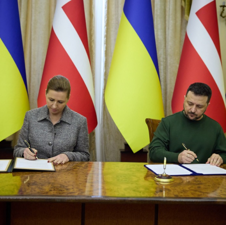 Ukraine and Denmark sign agreement on long-term support in the security sector