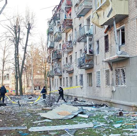 Russia targeted Kharkiv with a new type of weapon in the mid-afternoon