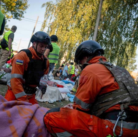 Missile strike on the nursing home in Sumy kills one woman and injures 14 civilians