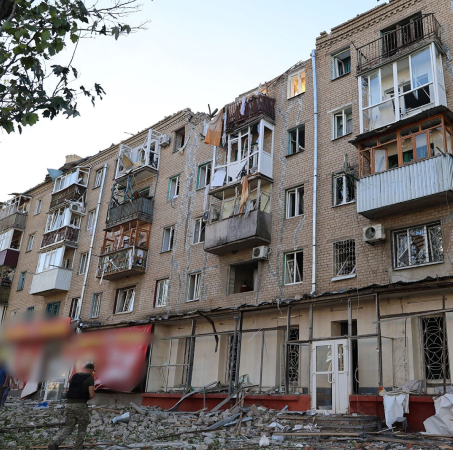 Russian shelling of Kramatorsk leaves two dead and 16 wounded