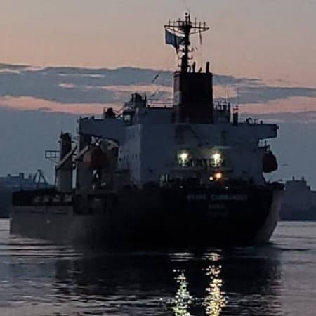 The ship "BRAVE COMMANDER" with grain for Africa left the port "Pivdenny"