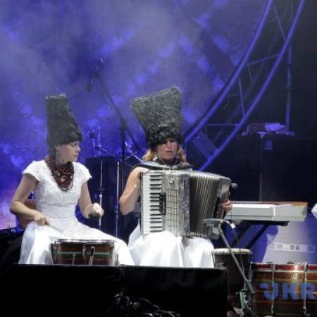 The Ukrainian band DakhaBrakha will perform in the capitals of Lithuania, Latvia, and Estonia