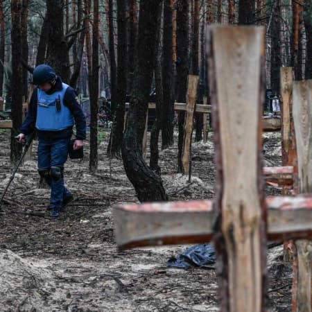 На деокупованих територіях Харківщини знайшли 50 тіл загиблих цивільних