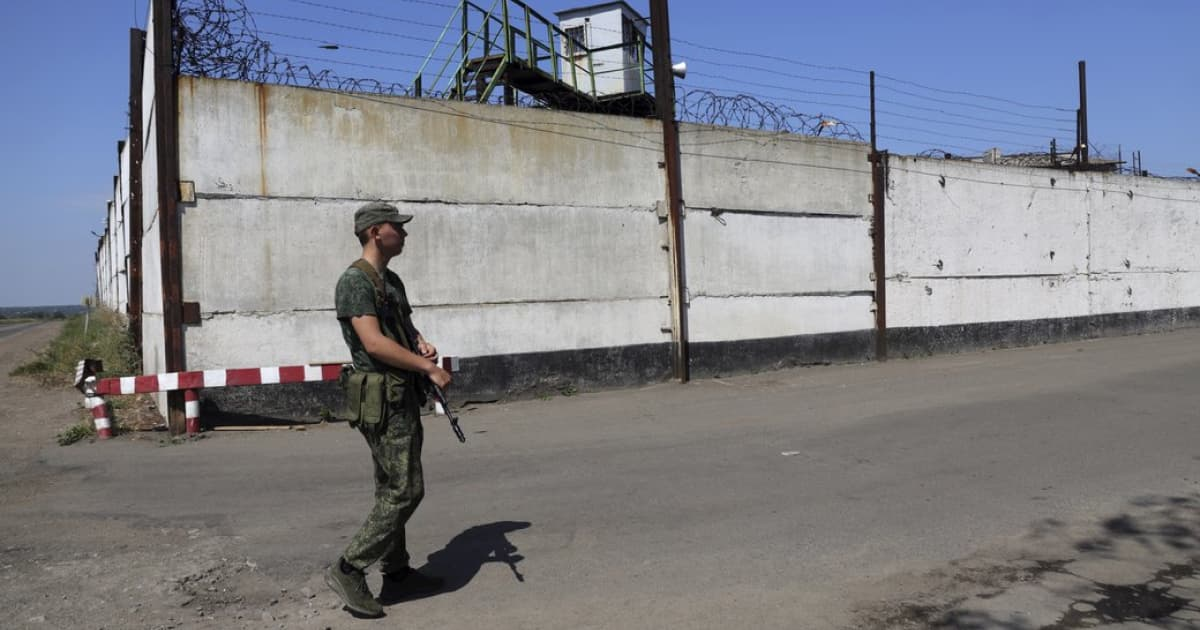 Conditions in the colony in Olenivka, where Ukrainian prisoners of war are held, have been improved ahead of a possible visit of the UN mission