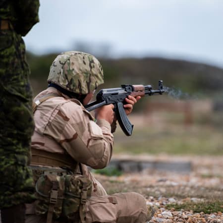 Commander-in-Chief of the Armed Forces of Ukraine checked the readiness of Special Forces units to perform tasks near the Belarusian border