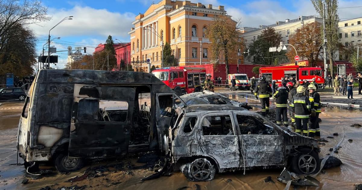 У київських лікарнях перебувають 35 людей, які були поранені під час масованих ракетних ударів 10 жовтня