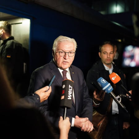 President of Germany Frank-Walter Steinmeier arrived in Ukraine