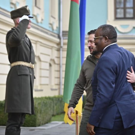 Zelenskyy met with the President of Guinea-Bissau