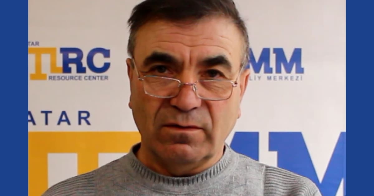 In the temporarily occupied Crimea, the so-called "court" sentenced political prisoner Nasrulla Seidaliev to nine years in prison — the Crimean Tatar Resource Center