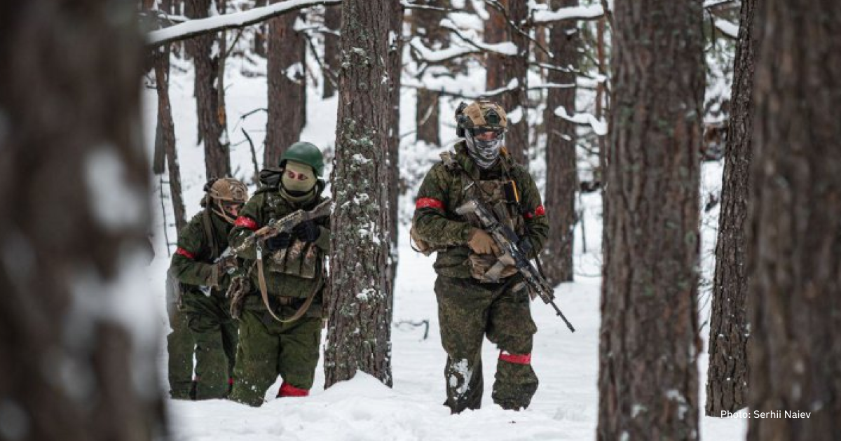 A Russian sabotage and reconnaissance group attempts to break through the border in the Sumy region in the north of Ukraine