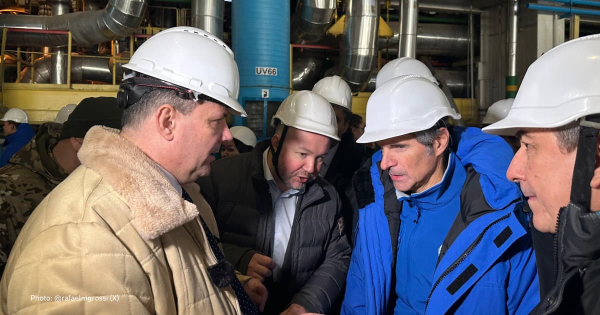 IAEA mission visits Zaporizhzhia NPP occupied by Russians