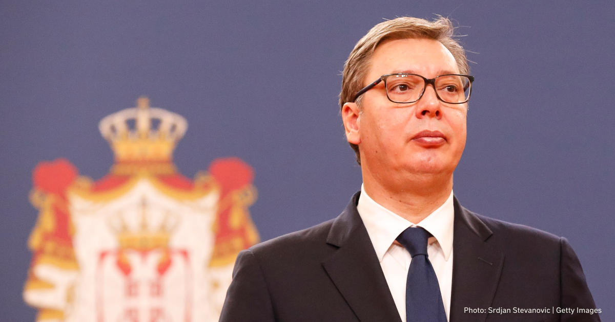 Serbian President says the country will react "decisively and responsibly" to Kosovo's possible admission to the Council of Europe