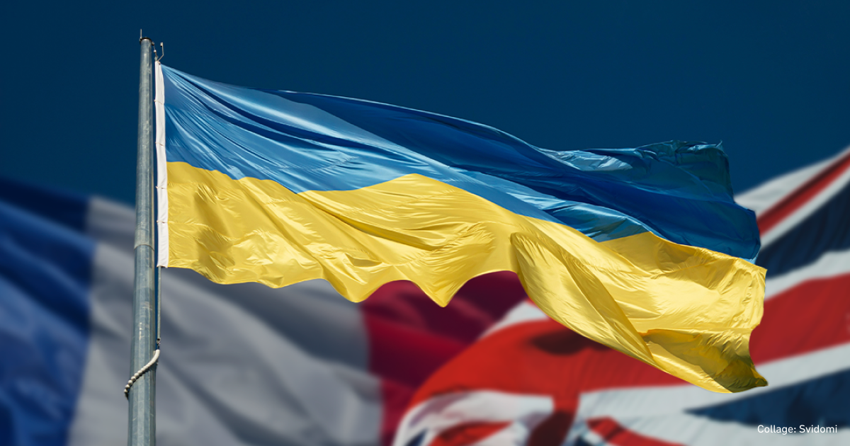 Changes in French and British support for Ukraine after the elections